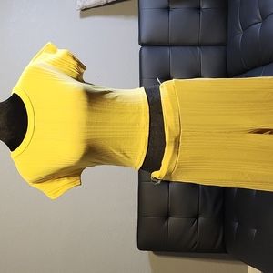 Brand New Yellow 2 Piece